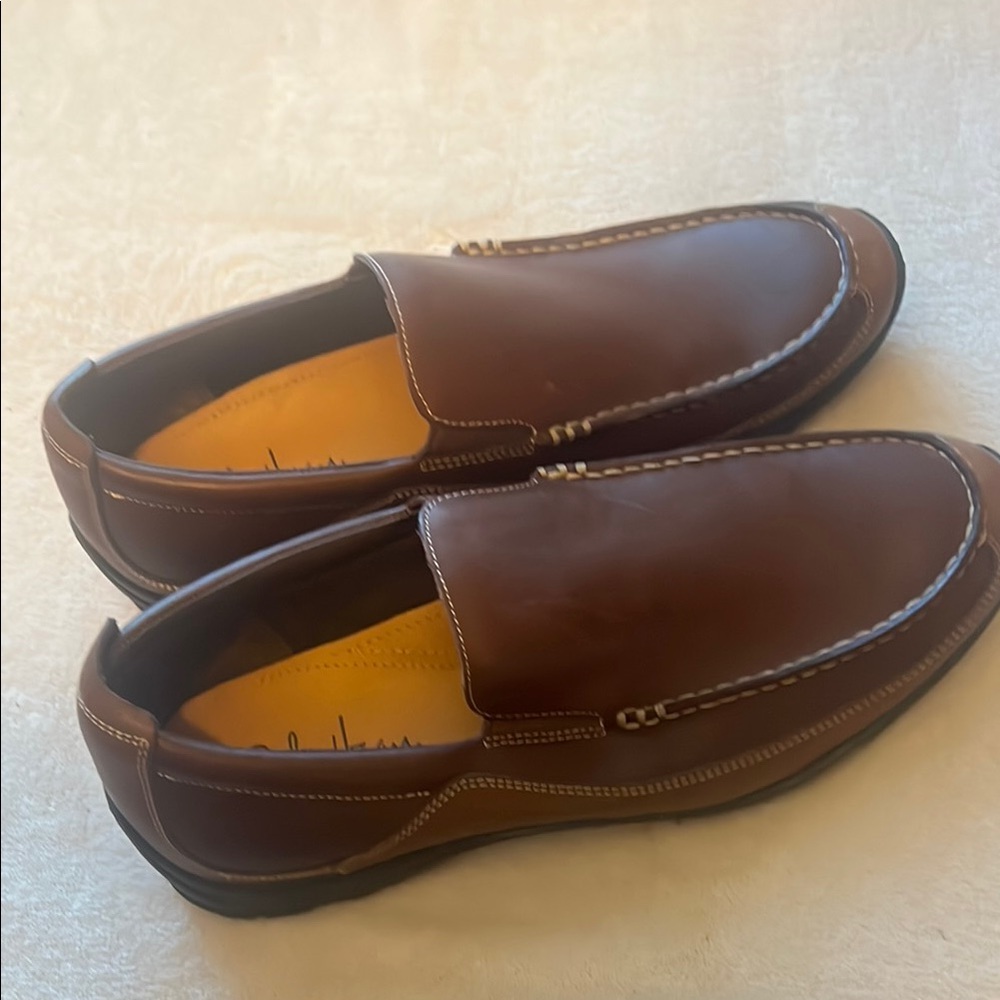 Brown Leather Loafers